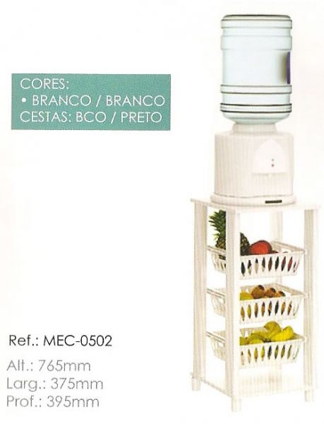Fruteira com espaço para Bebedouro