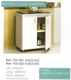 Balcão para fogão cooktop