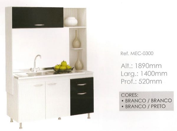 Cozinha Compacta Várias Cores